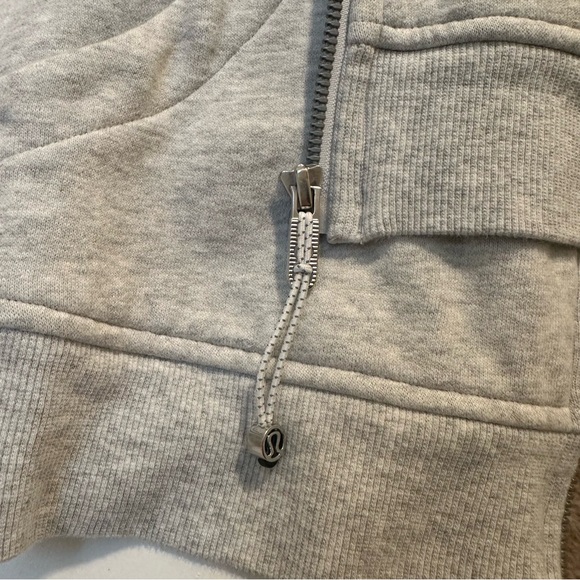 Lululemon scuba zip up hoodie gray - Picture 3 of 3
